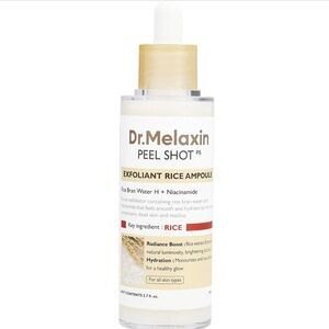 Dr.Melaxin Peel Shot Exfoliating Black Rice Ampoule  NEW SEALED 80 ml